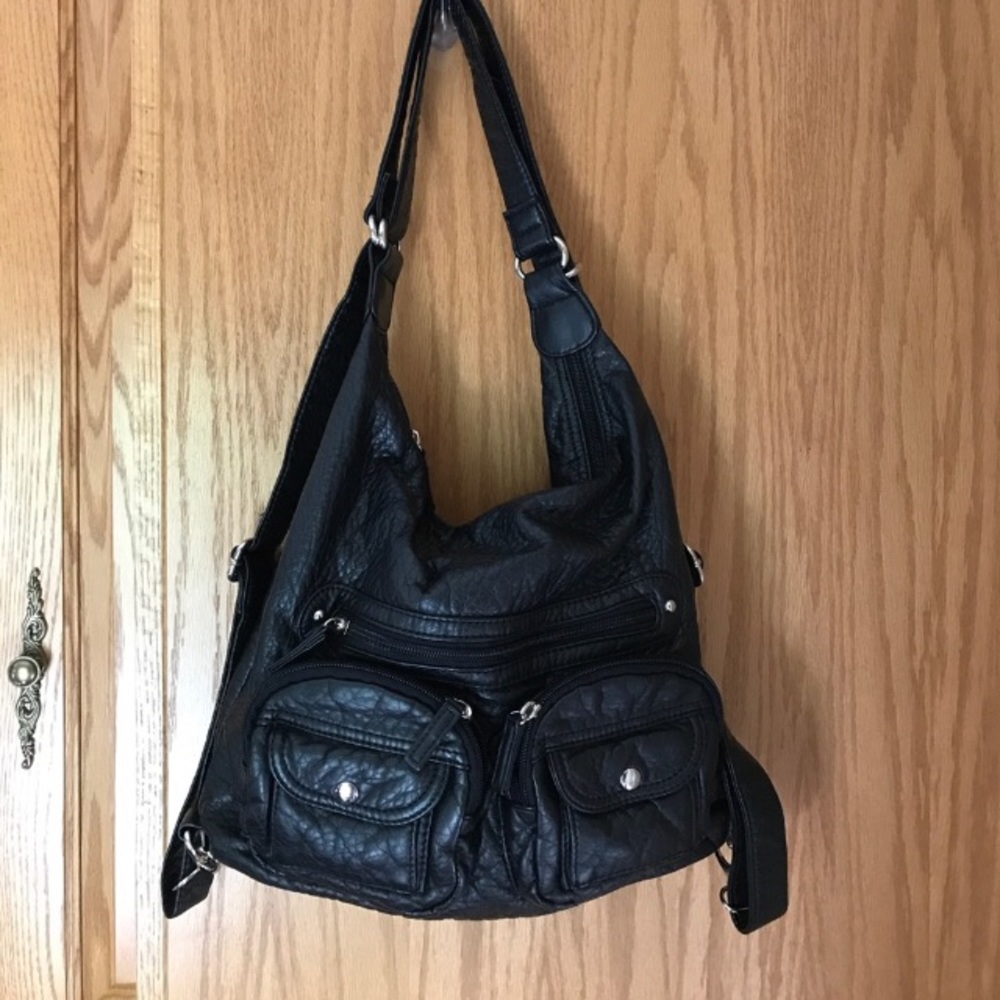 Convertible purse to backpack